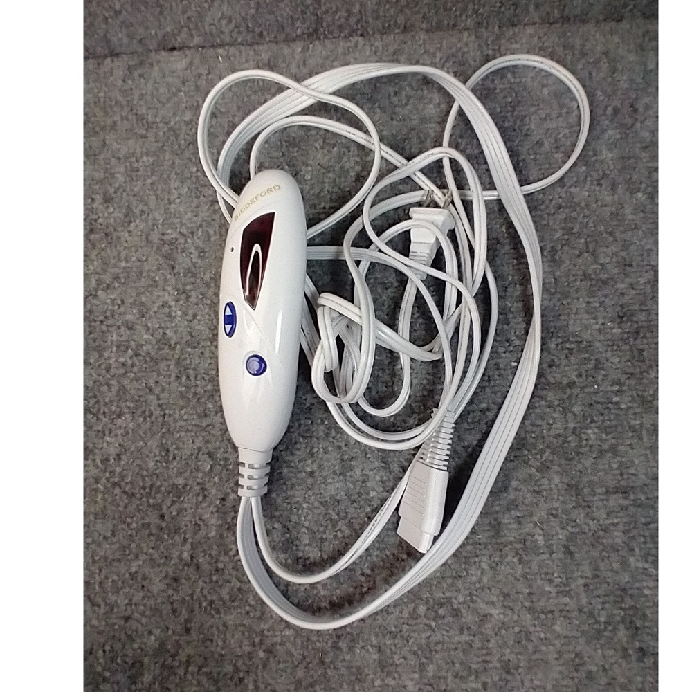 Biddeford Electric Blanket Controller Replacement TC13B1-T White 4-Pin 130W